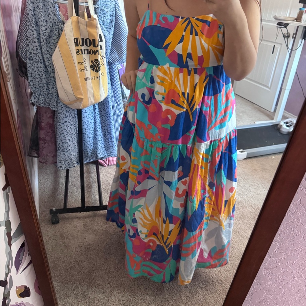 J. Crew Colorful Dress